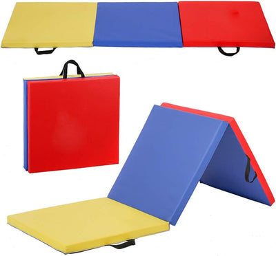 Manta ejercicio 2x6/4x8/4x10ft PU cuero plegable