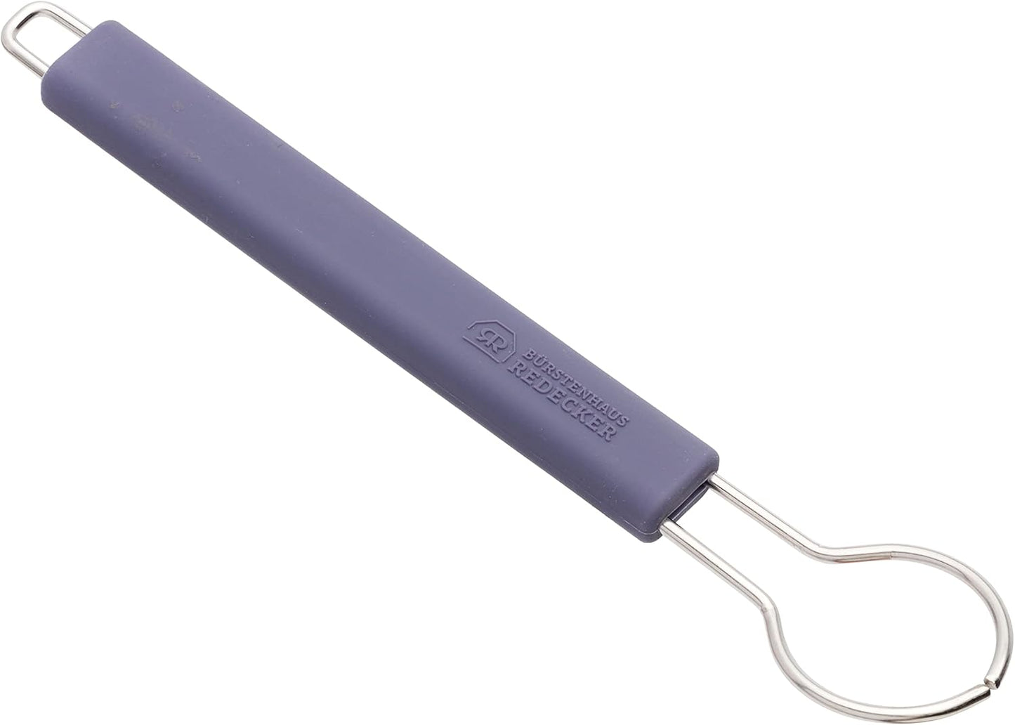 Mango cepillo platos acero inox silicona azul oscuro patentado