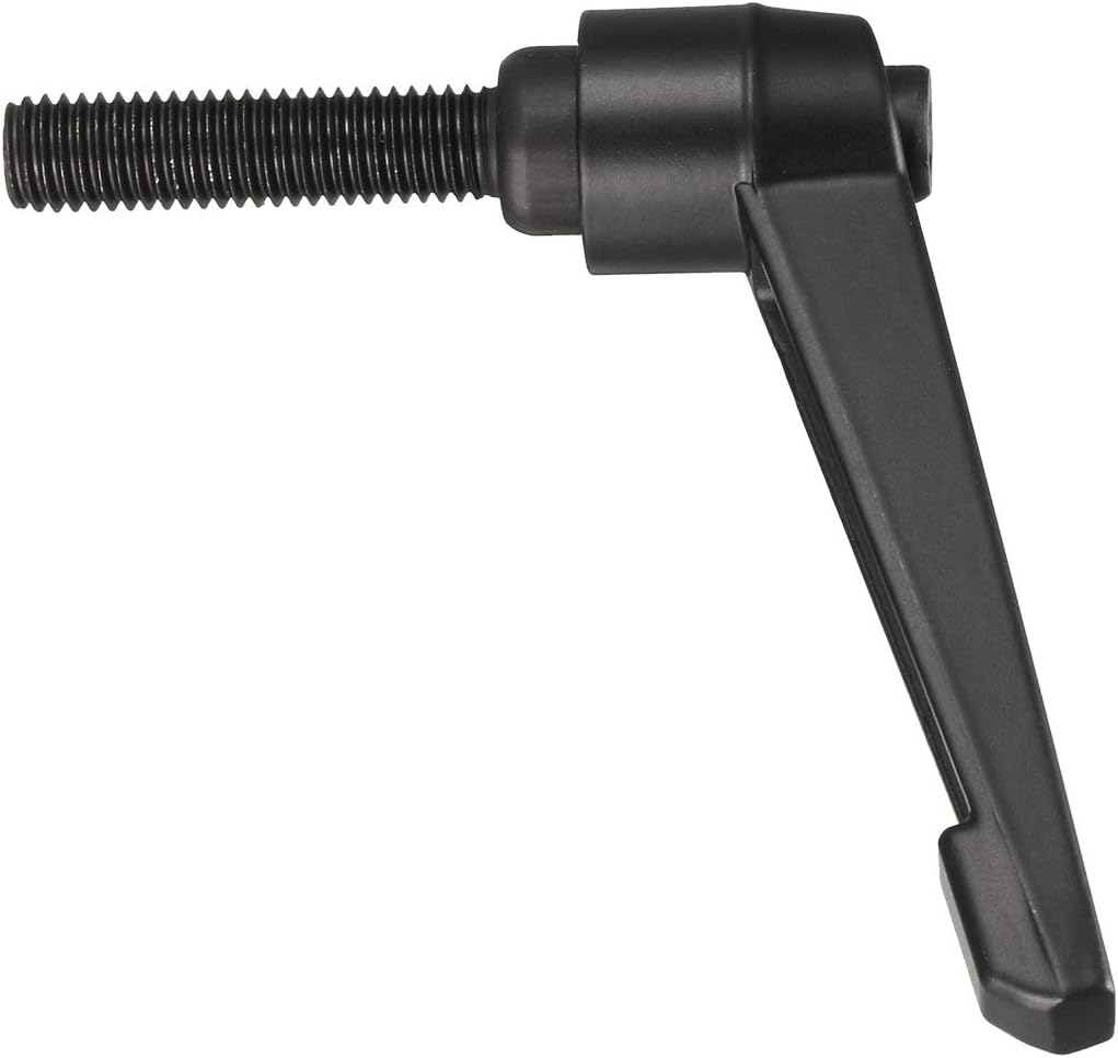 Perilla giratoria con palanca de bloqueo M10x1.575pulg Negro