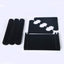 Organiz. pulseras 3 niveles terciopelo negro
