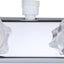 Grifo ducha caravana válvula doble perilla 4"