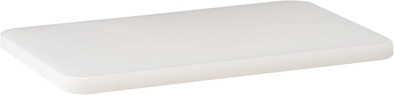 Tabla cortar plástico resistente 6x10pulg color blanco