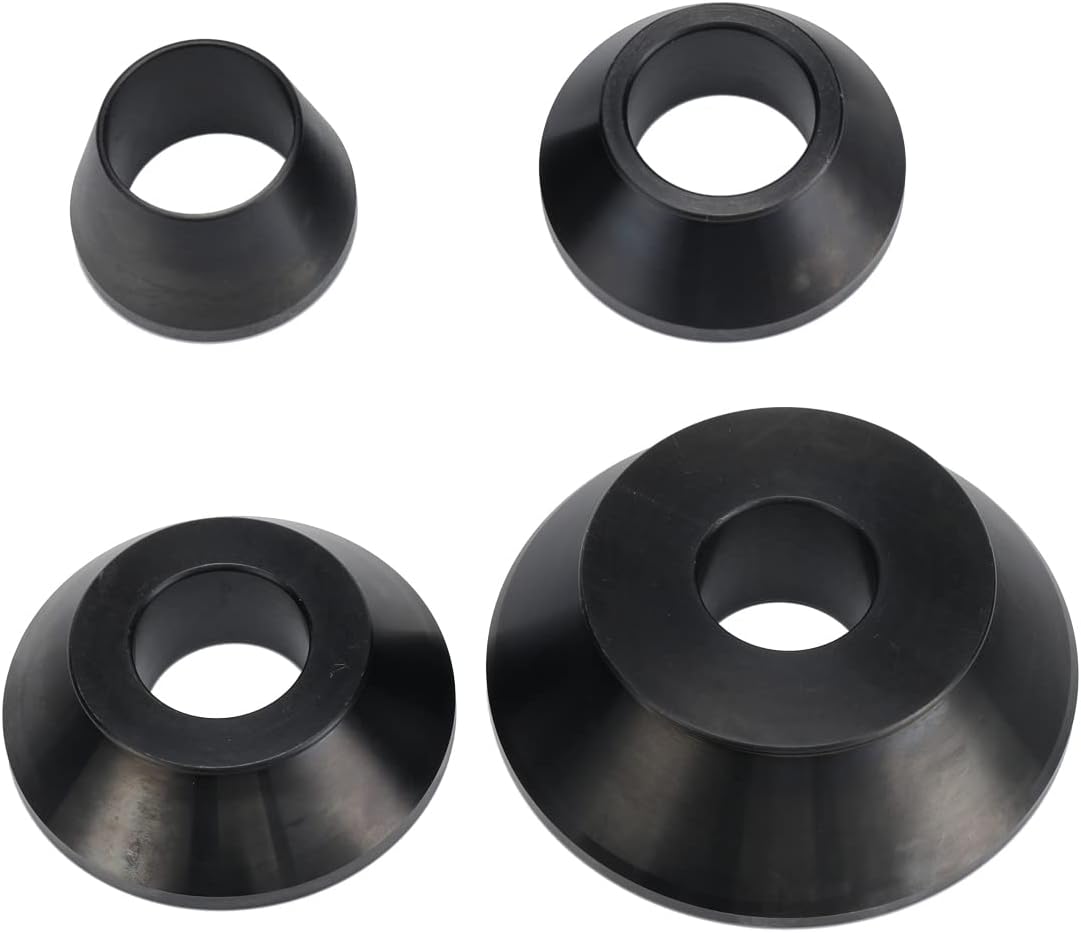 Cono equilibrador rueda set 4 para neumáticos eje 1.417pulg