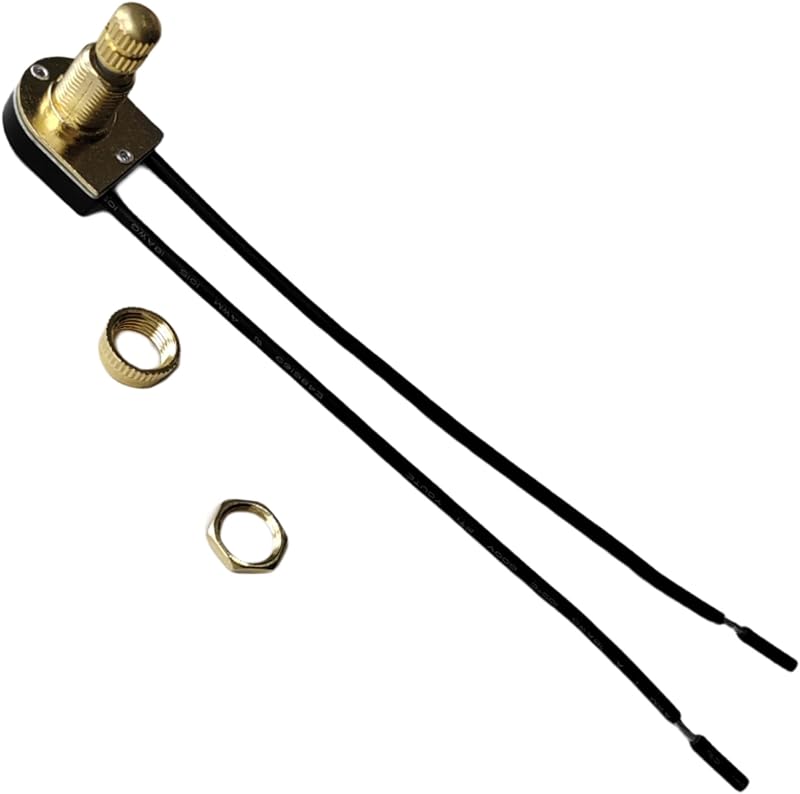 Interruptor giratorio ZE-106M 3/8 250VCA 125VL Latón