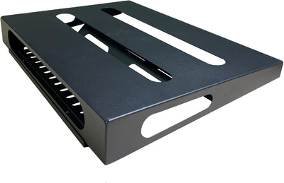 Pedalera guitarra 13.8x11pulg soporte negro