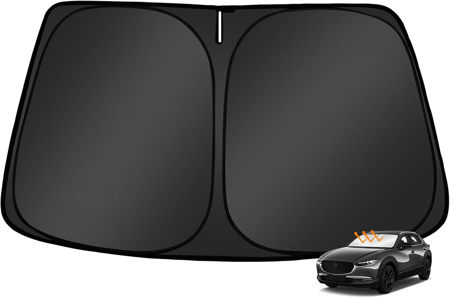 Parasol ajustable Mazda 3 14-18 tela reflectante 210T UV