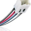 Conector freno enchufable color blanco