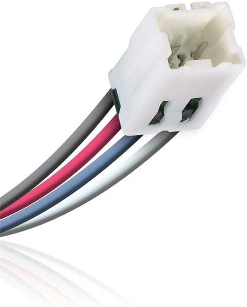 Conector freno enchufable color blanco