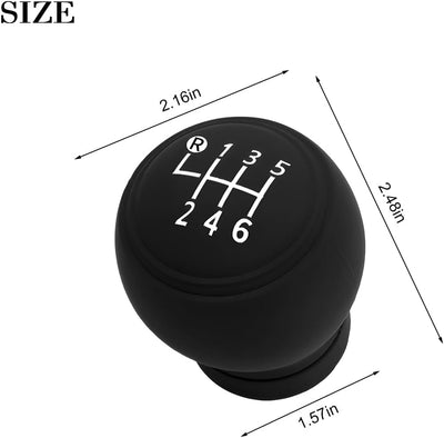 Funda silicona antideslizante palanca cambios 6 velocidades
