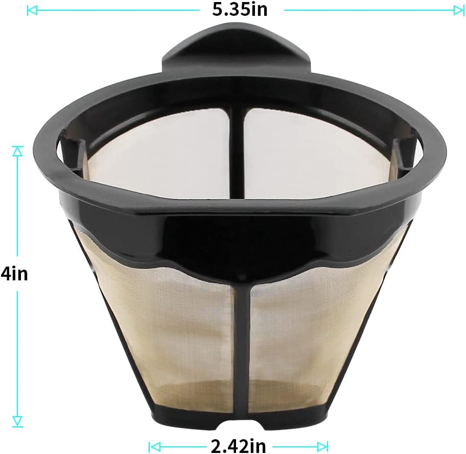 2 filtros permanentes reutilizables comp. cafetera Ninja