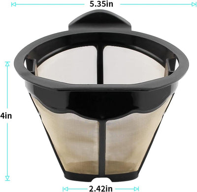 2 filtros permanentes reutilizables comp. cafetera Ninja