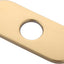 Cubierta dorada grifo fregadero cocina 6.3pulg 1 o 3 agujeros