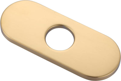 Cubierta dorada grifo fregadero cocina 6.3pulg 1 o 3 agujeros