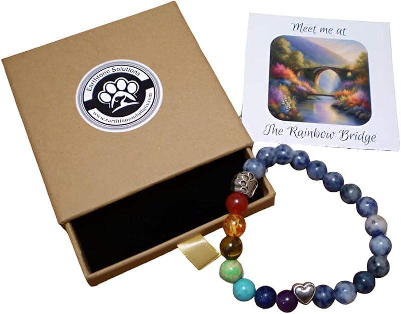 Pulsera puente arcoíris para mascotas perdidas