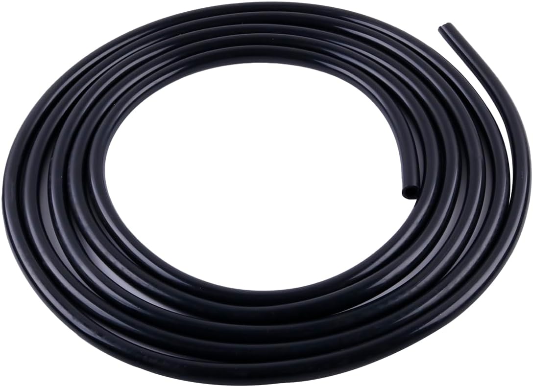 Manguera silicona 5/16" alta temp turbocompresor negro 10ft