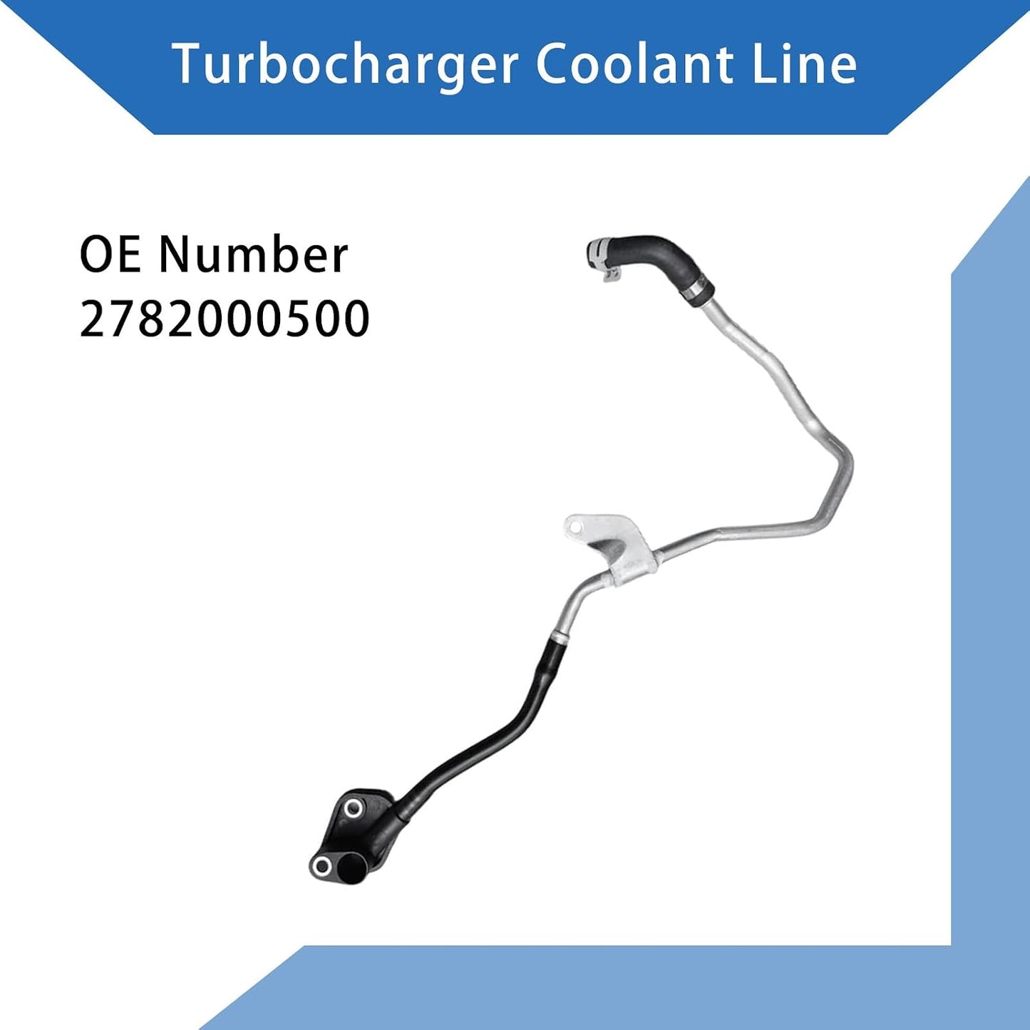 Manguera enfriamiento turbocompresor izq Mercedes GL GLS 4.7