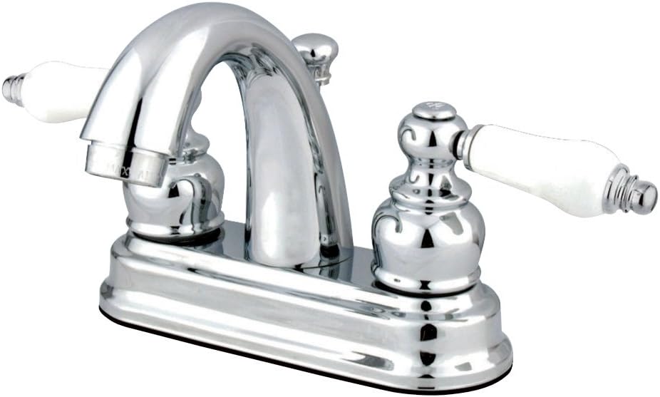 Grifo baño central 4pulg cromo pulido