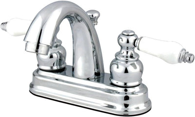 Grifo baño central 4pulg cromo pulido