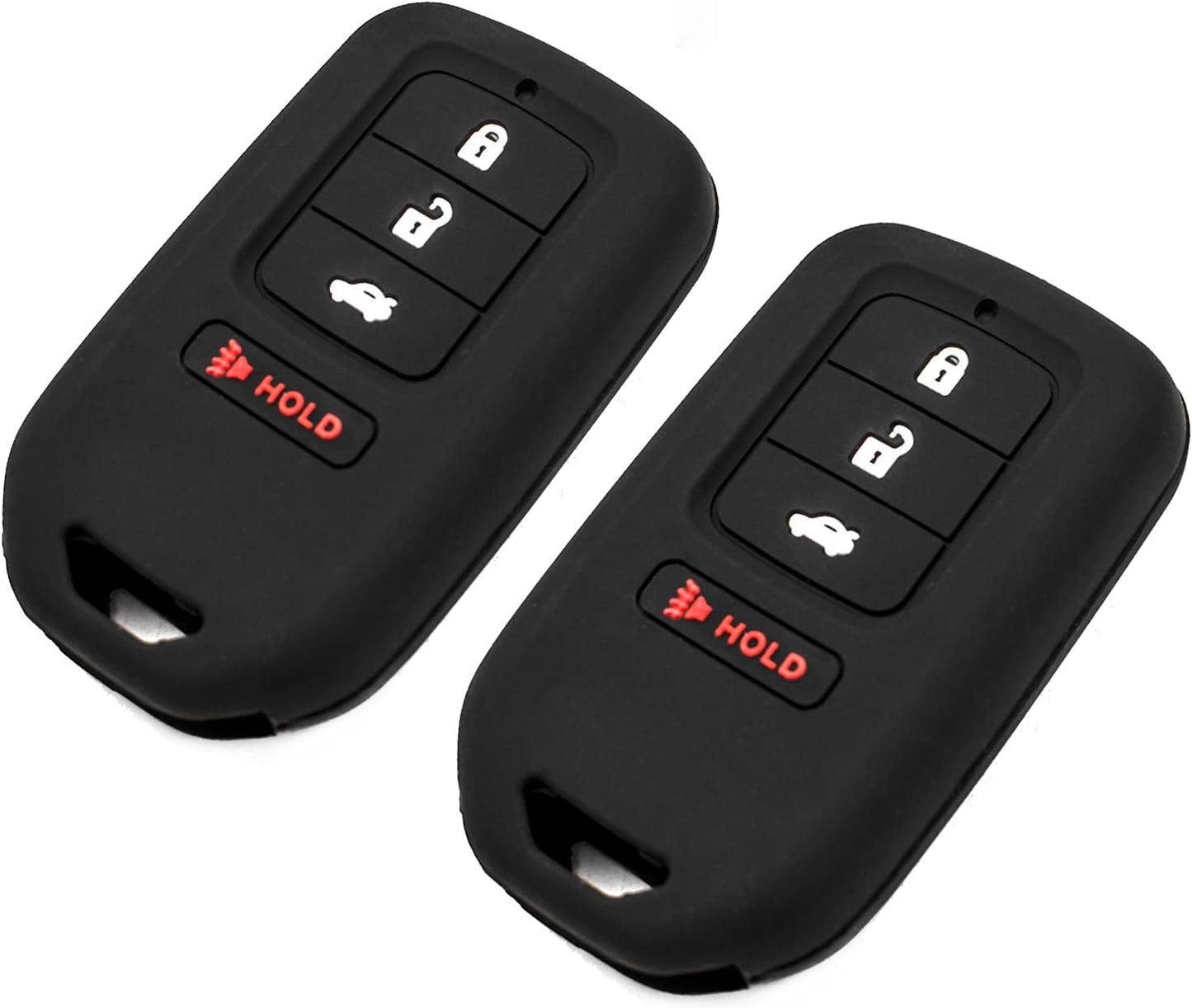 Funda llave silicona para Honda 4 botones estuche proteccion