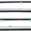 Burlete exterior puerta Honda CR-V 07-11 4pcs cromado