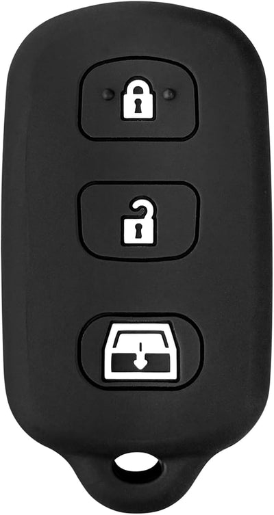 Funda llavero control remoto Toyota 4Runner 99-09 Sequoia 01-08 negro