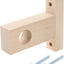 2 Soportes Madera Cortinero 1.18"