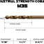 Brocas M35 cobalto para metal 9/32pulg 135grados
