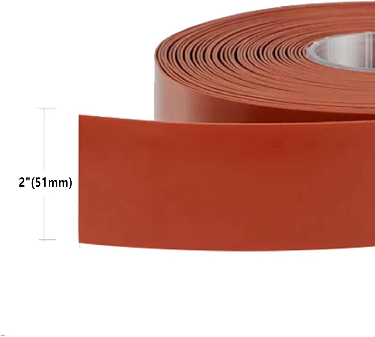 Tiras silicona flexible alta temp 2x3.3pulg 1/8pulg