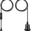 Lámpara colgante enchufable 14.8ft cable negro E26