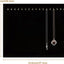 4 Soportes terciopelo negro para collares con 17 ganchos