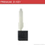 Llave emergencia control remoto estilo tarjeta Mazda Miata MX5