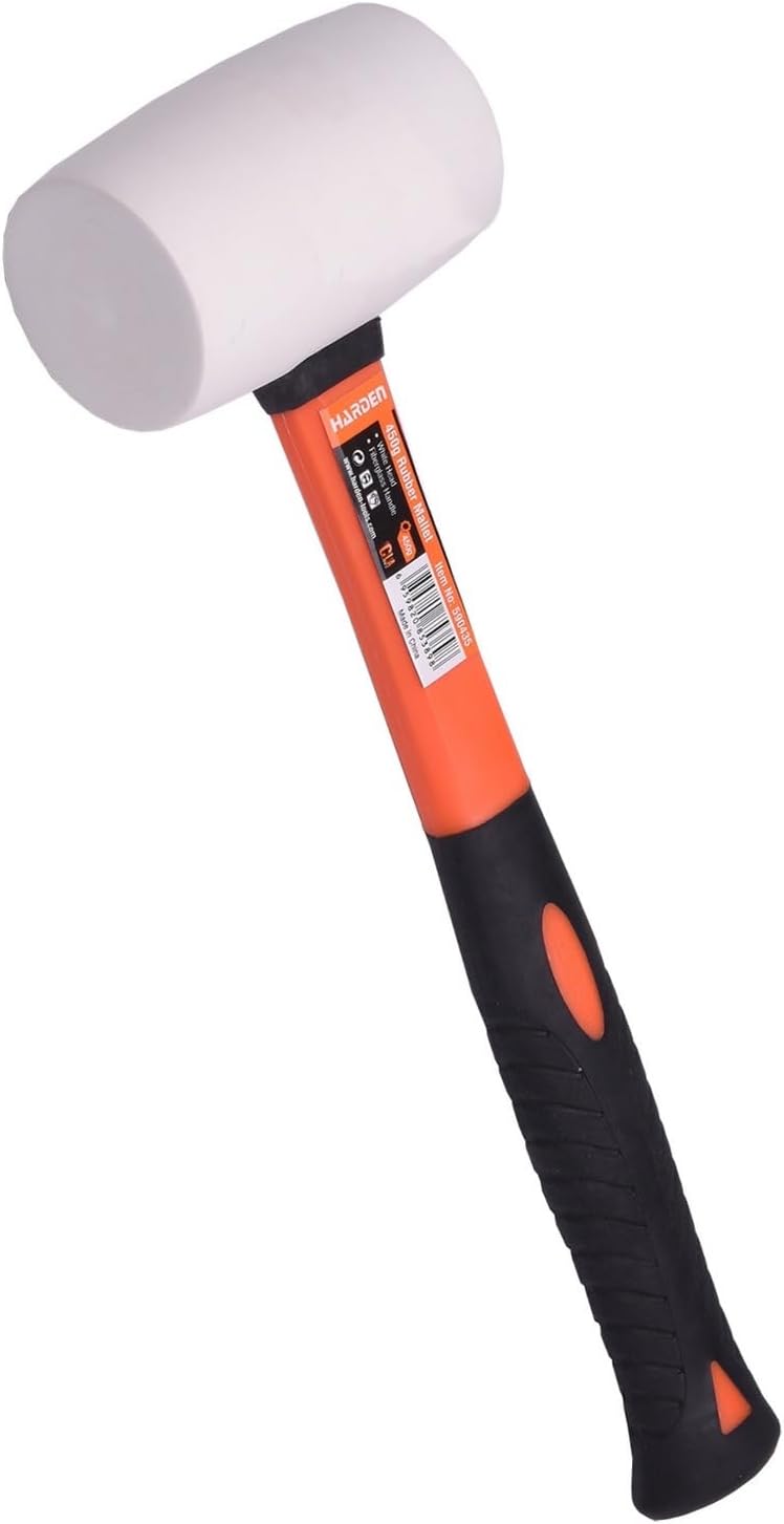 Martillo goma blanca para pisos camping 16oz
