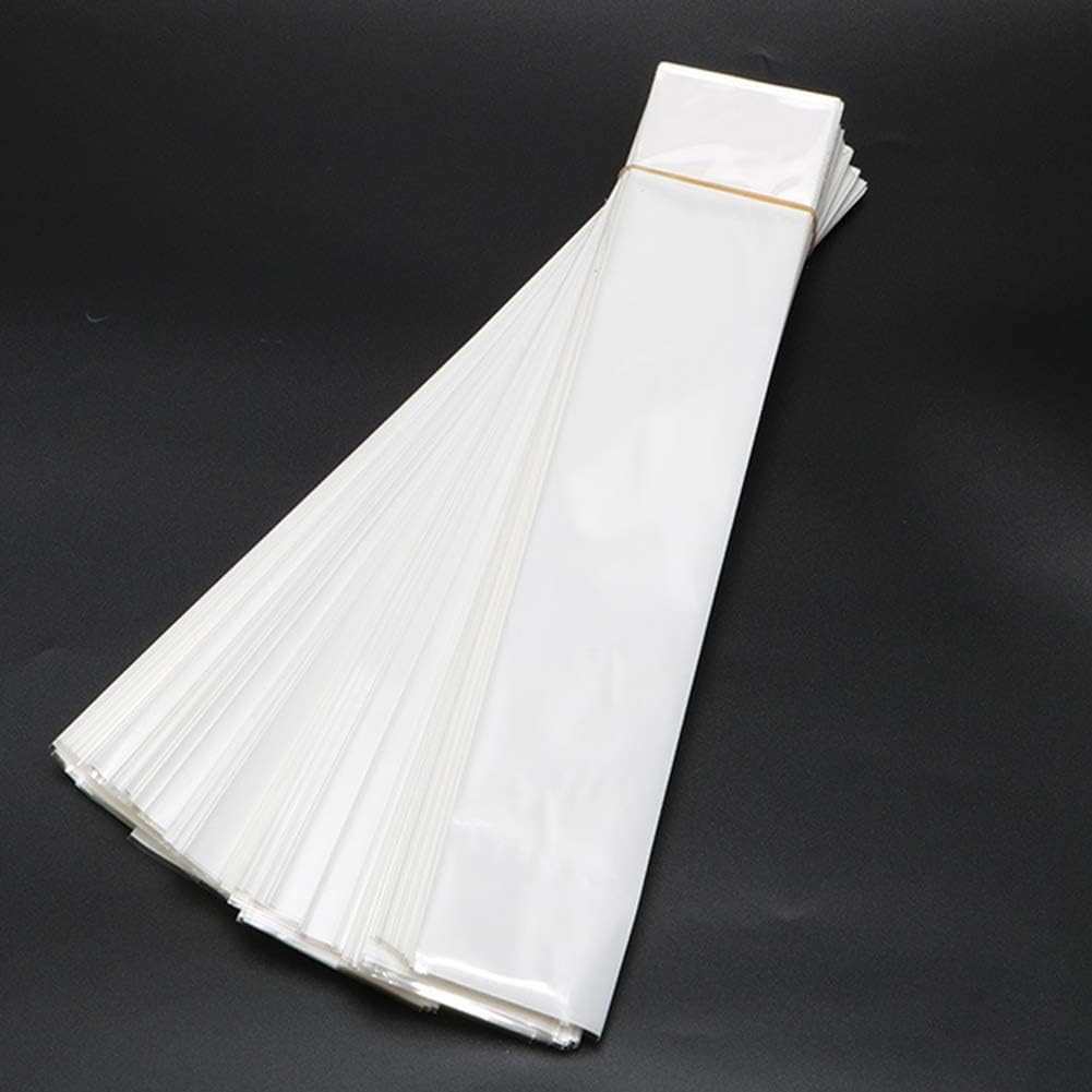 100 Bolsas Transparentes Joyas 2x10.6"