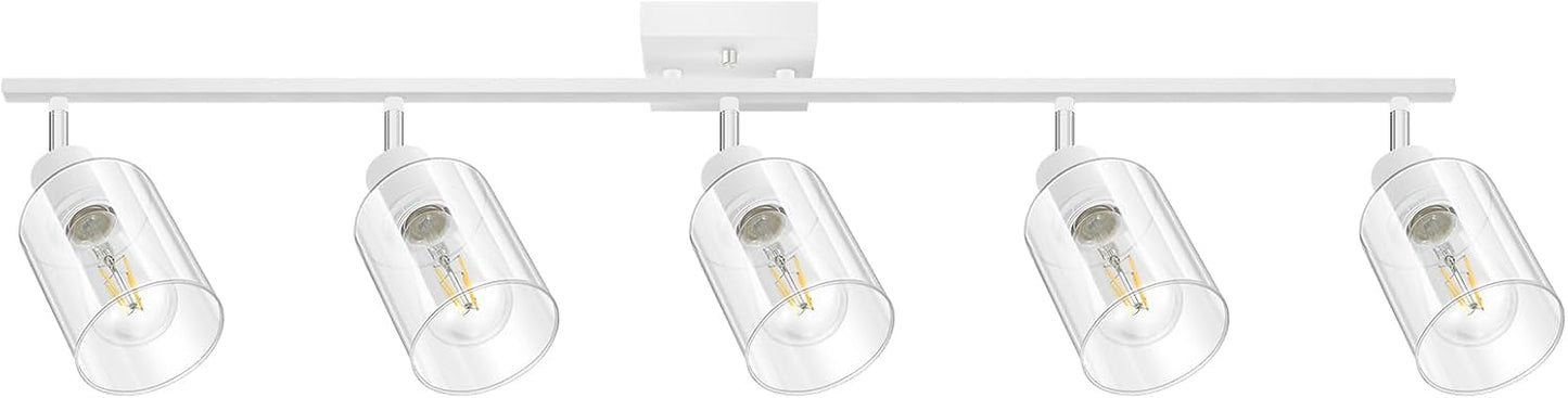Kit 5 luces LED blanca flexible para cocina sala dormitorio