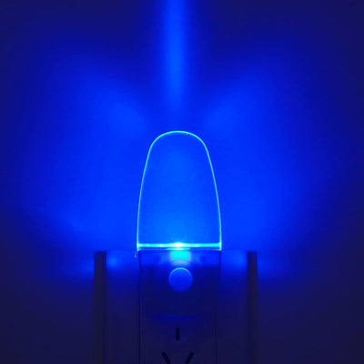 2 Luces Nocturnas Led Sensor Movimiento 0.5w Habitación Niños