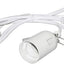 Adaptador bombilla colgante E26 con cable 6ft y interruptor