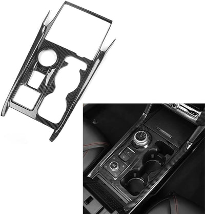 Cubierta palanca cambios Ford Explorer fibra carbono set 2