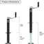 Gato remolque marco A pata abatible 15" 2000lbs