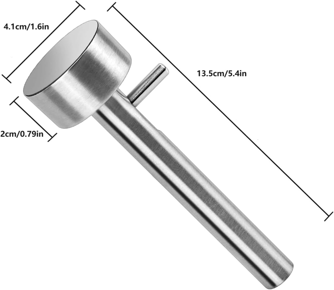 Cuchara y bola para falafel acero inox antiadherente