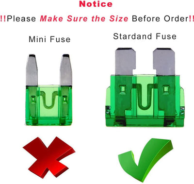 20 Pzas Fusible 15A para Auto y Camión