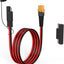 Cable extensión XT60 a SAE 6ft con adaptador inverso
