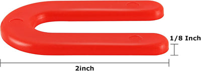 300 Cuñas Plástico 1/8pulg Herradura para Azulejos