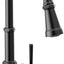 Grifo cocina extraíble Paterson negro mate S72003BL