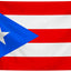 Bandera Puerto Rico 3x5ft color vivo con ojales latón decoración