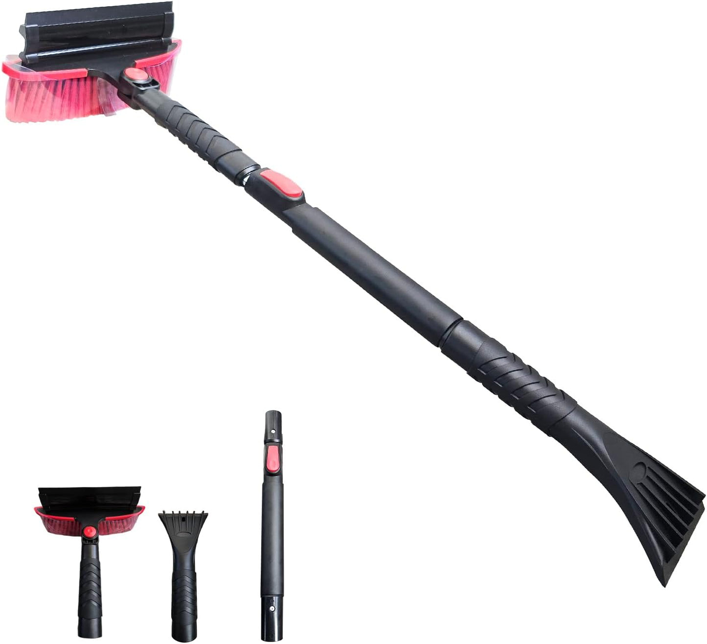 Cepillo nieve extensible 42" raspador hielo coche