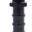 Lengüeta manguera empuje aluminio negro 5/8