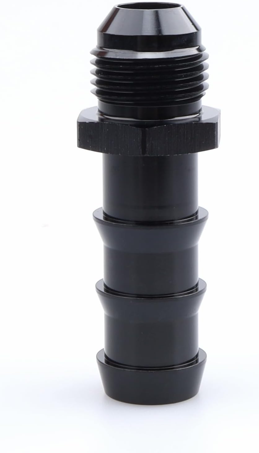 Lengüeta manguera empuje aluminio negro 5/8