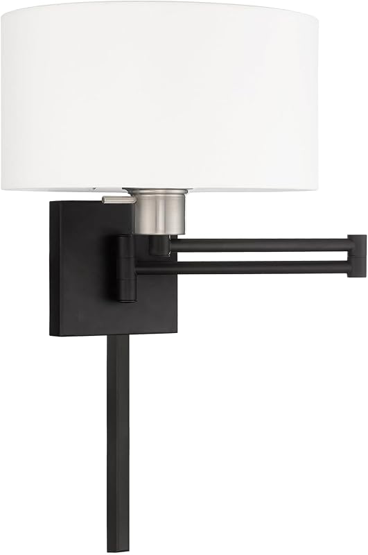 Soporte pared brazo oscilante 24.25pulg negro tela