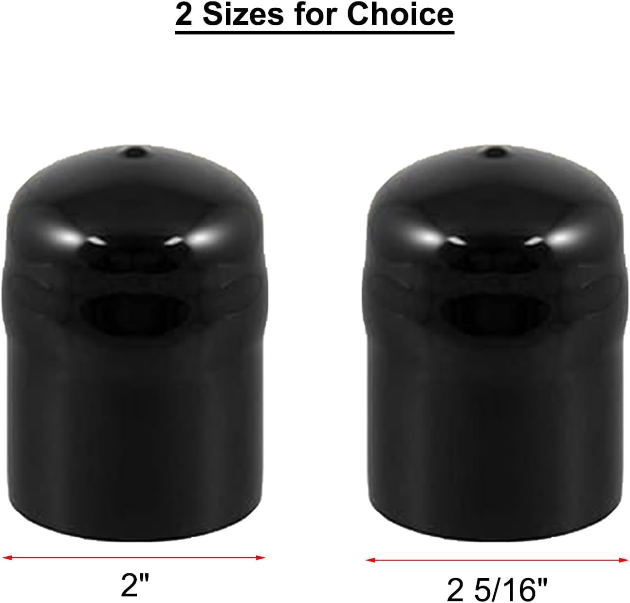Cubierta bola enganche remolque 2 5/16pulg impermeable