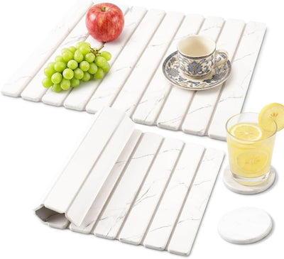 3 Alfombrillas piedra secado rápido encimera cocina